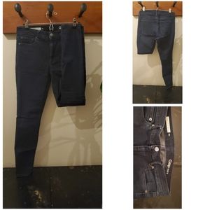 Gap dark rinse skinny jeans 30r